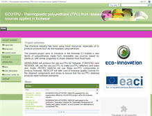 Tablet Screenshot of ecotpu.eu